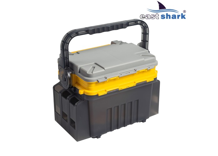 Ящик рыболовный EastShark MB-705 желтый малый