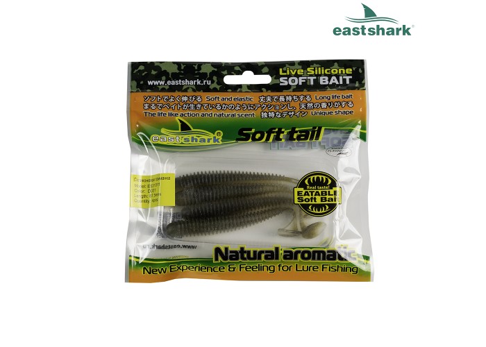 Силиконовая приманка ES31011 87,5 мм (4 шт/уп) color: D031