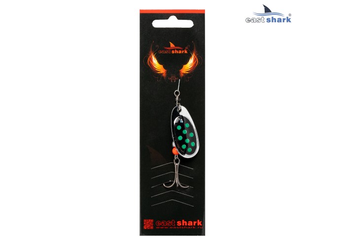 Блесна вращающаяся (уп./5шт.) EastShark Screw размер-4 col.#720