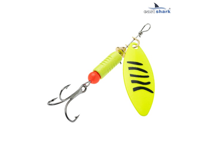 Блесна вращающаяся (уп./5шт.) EastShark Longer размер-4 (11,5 грамм) col.#670