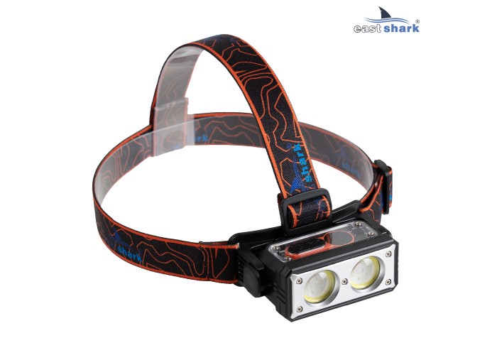 Фонарь налобный EastShark FA-T 145 Белый/Синий/Красный свет