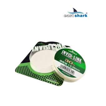 Леска Fluorocarbon EastShark INVISI-LINK 25м 0,50 мм