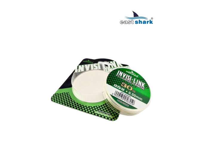 Леска Fluorocarbon EastShark INVISI-LINK 25м 0,35 мм