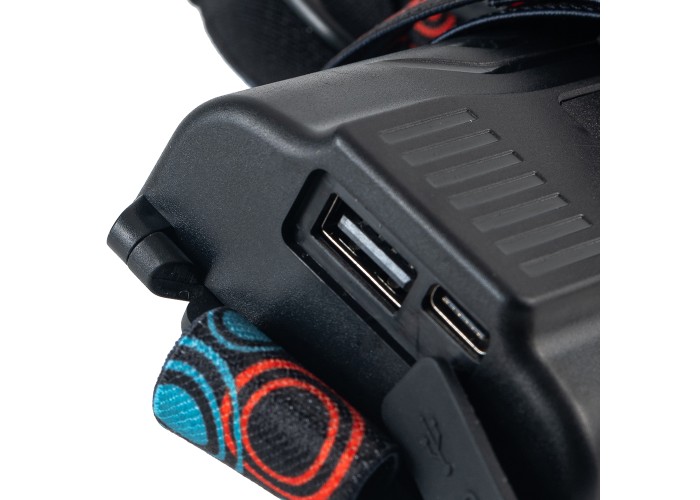 Фонарь налобный EastShark CT-340-1 синий свет