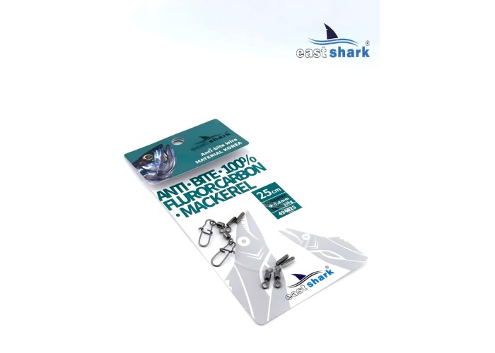 Поводок EastShark флюорокарбоновый 0.4*25см